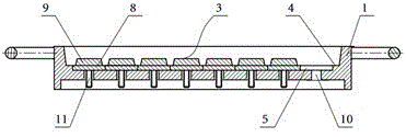 Pre-coated sand typecasting sand core manufacturing device and method for manufacturing typecasting sand core by precoated sand typecasting sand core manufacturing device