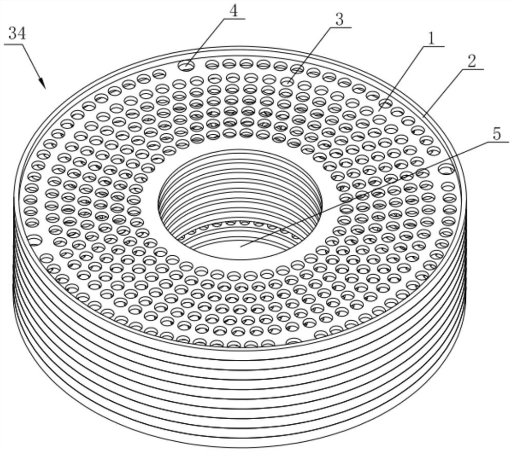 Axial multi-stage decompression sleeve and multi-stage decompression valve containing the sleeve