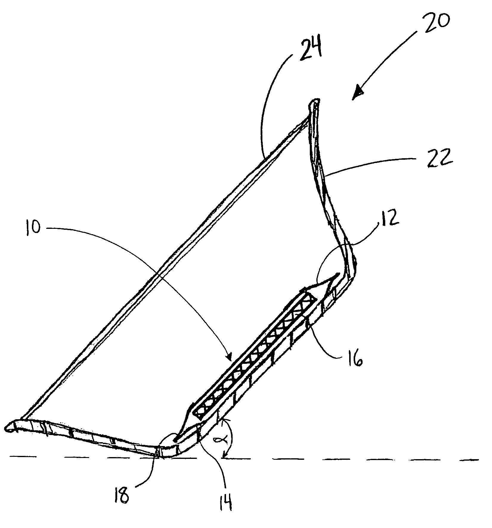 Non-slip absorbent pad