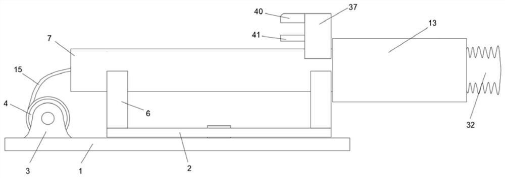 Water rescue tool with telescopic unfolding device