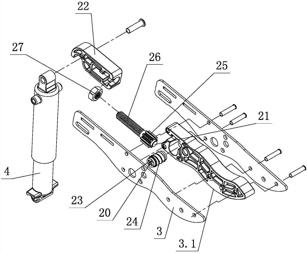 Damping Forced Positioning Mechanism of Furniture Turning Device