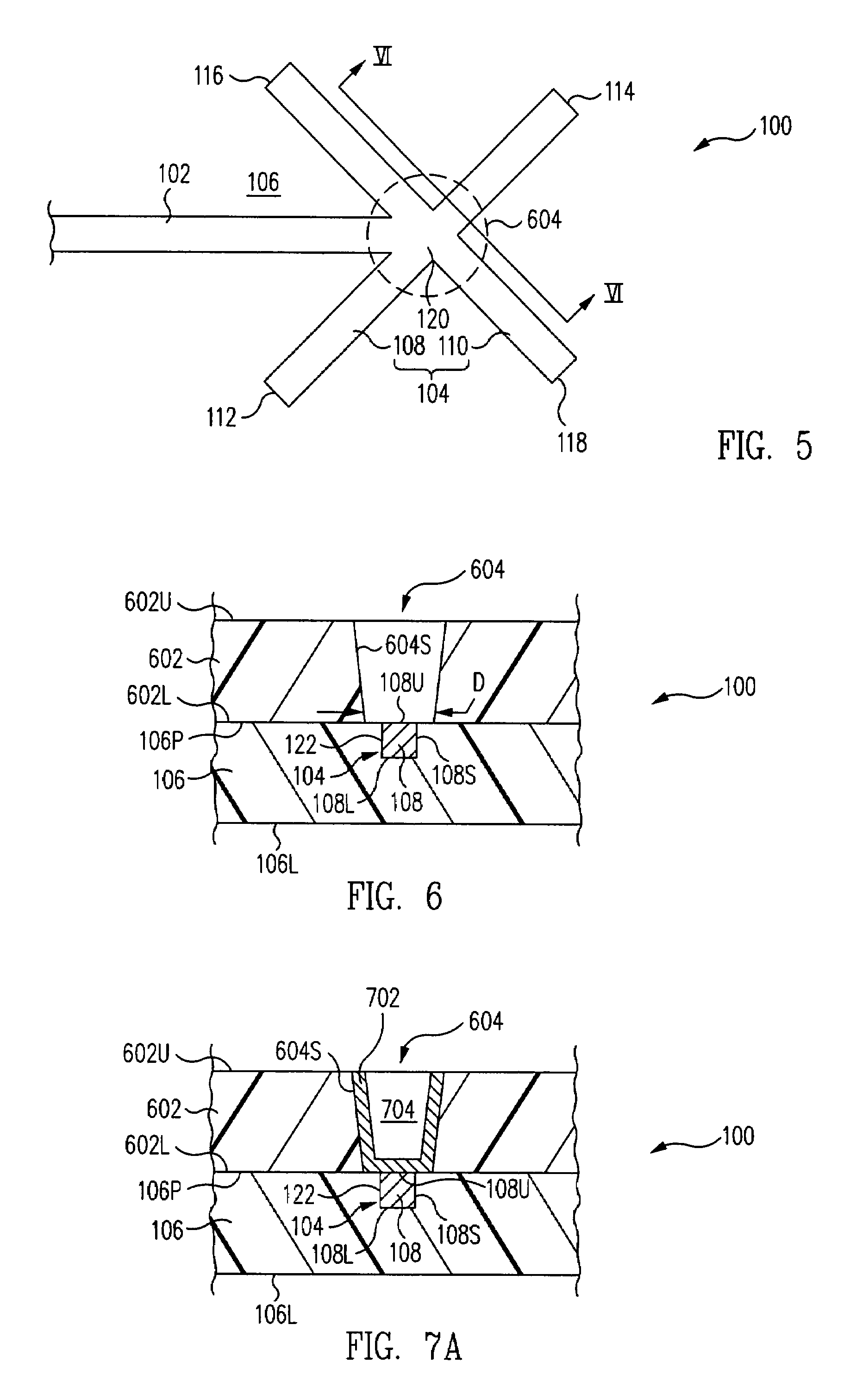 Blind via capture pad structure