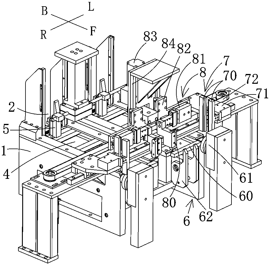 Enveloping strip sticking device of wine box automatic assembly machine