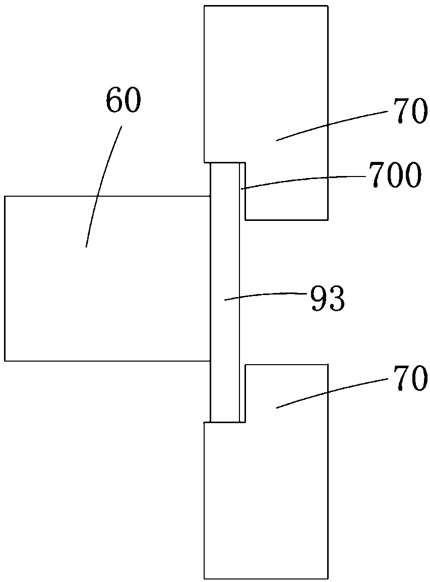 Enveloping strip sticking device of wine box automatic assembly machine