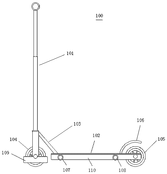 A dual-mode scooter and scooter rail transit system