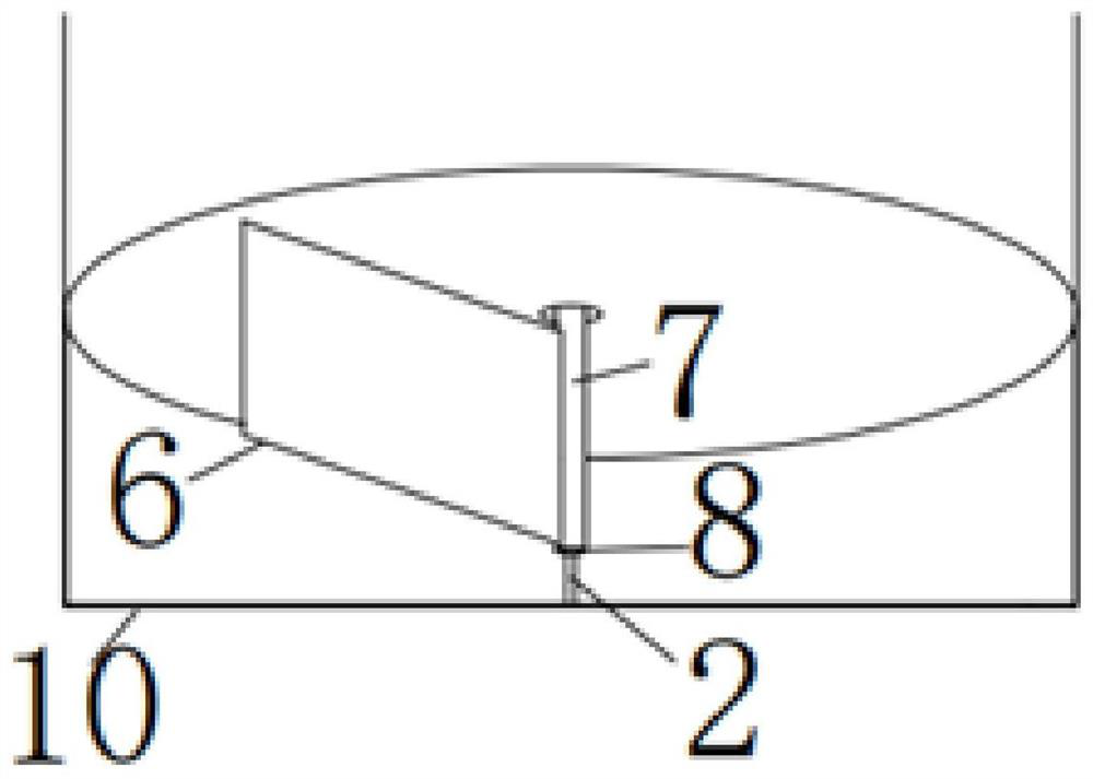 Optical fiber detection device for monitoring flowing direction and flowing speed of underground water in observation well