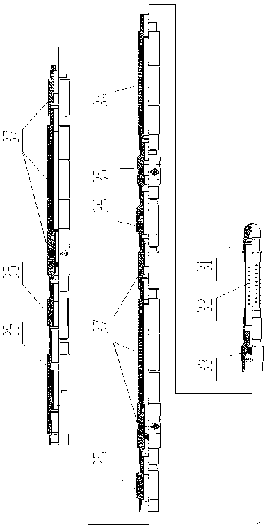 Fracturing working method of multilevel hydraulic spraying segmentation fracturing tubular column