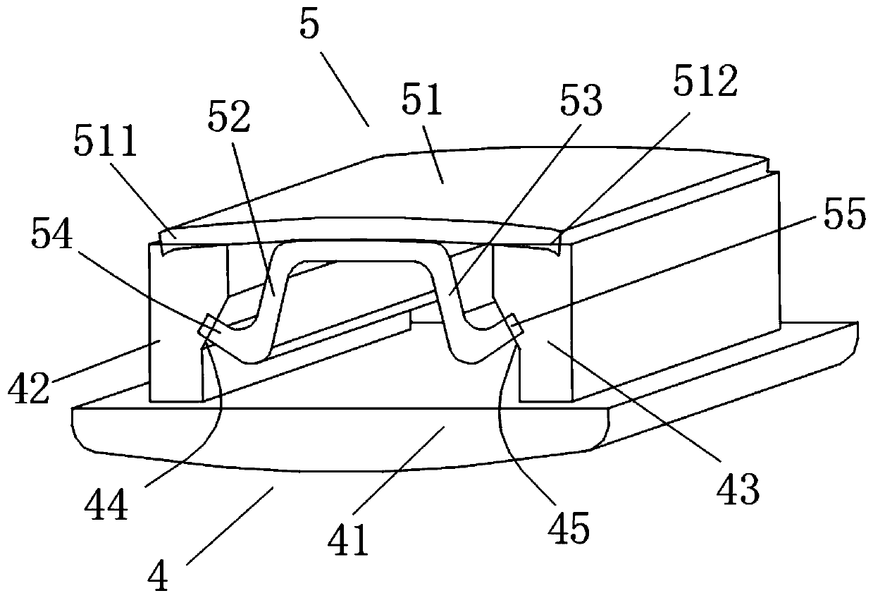 Glass edge wrapping assembly with bright decoration strips