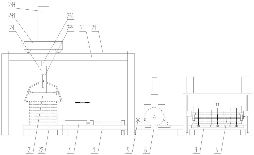 Full-automatic cutting and shaping system of wallboard component filling module