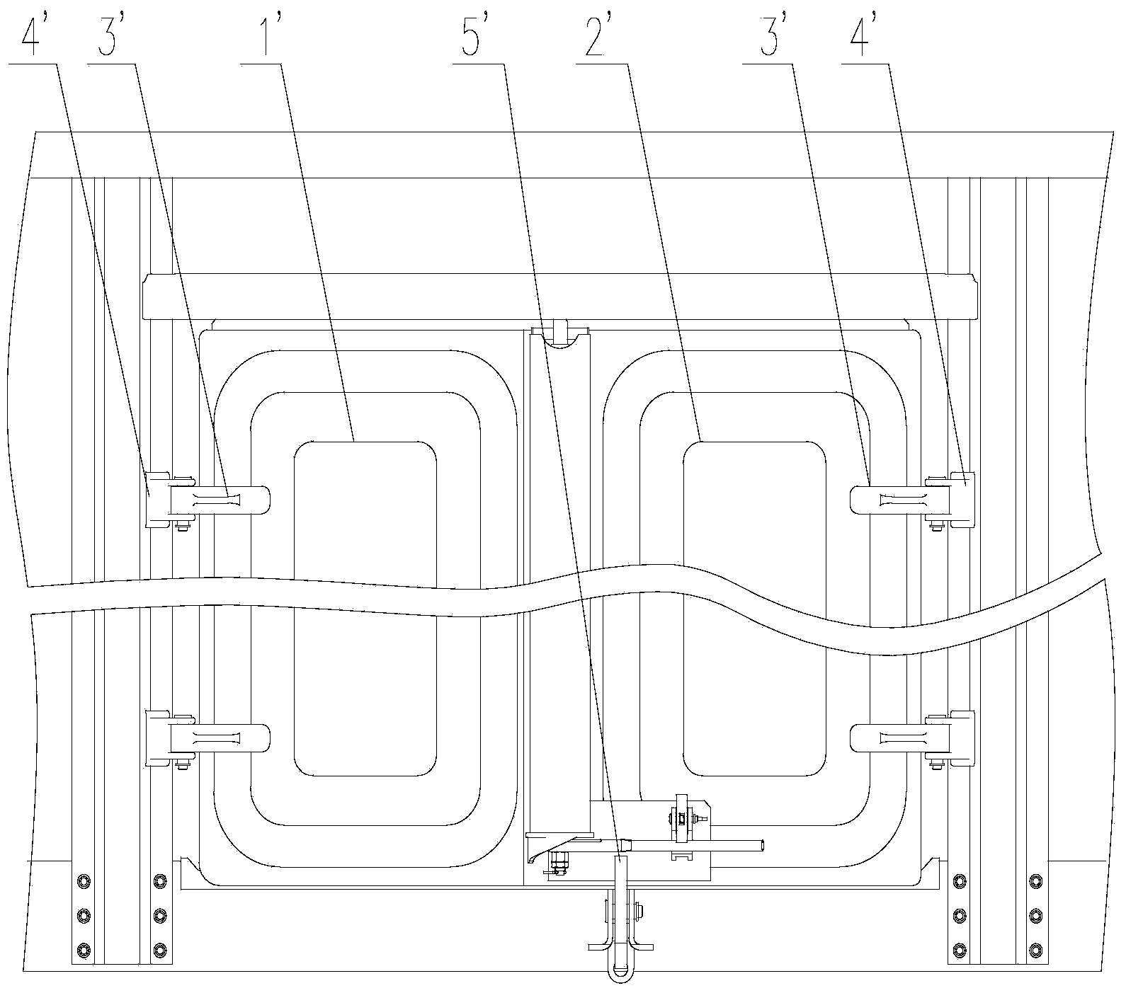 Vehicle and door assembly thereof