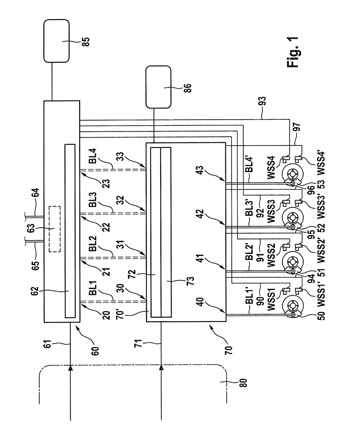 Brake control device and brake system for vehicles