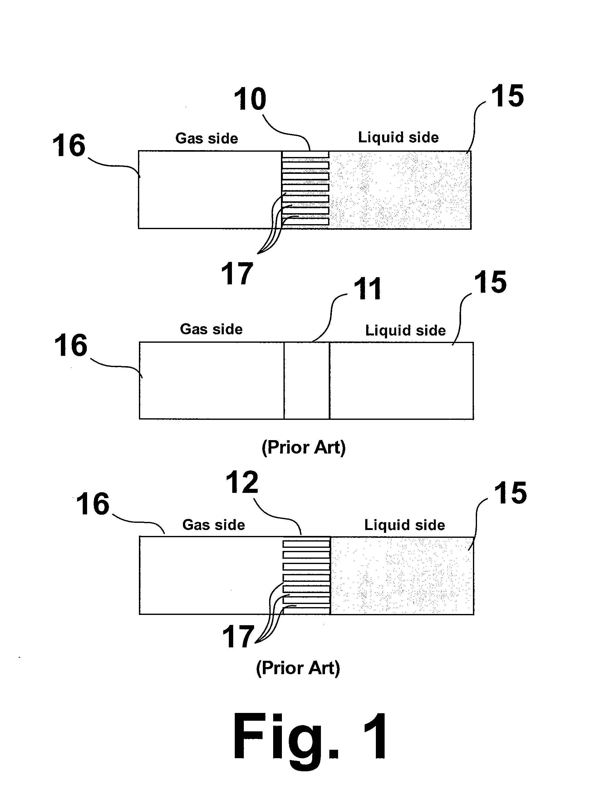 Method and apparatus for desorption using a microporous membrane operated in wetted mode