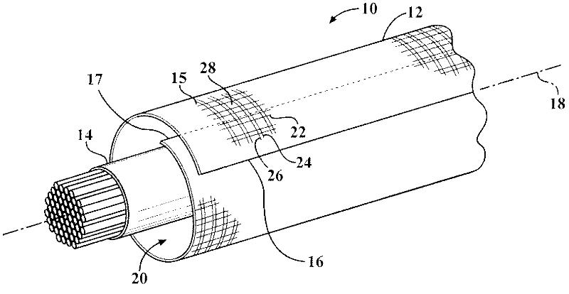 Flexible, abrasion resistant textile sleeve and method of construction thereof