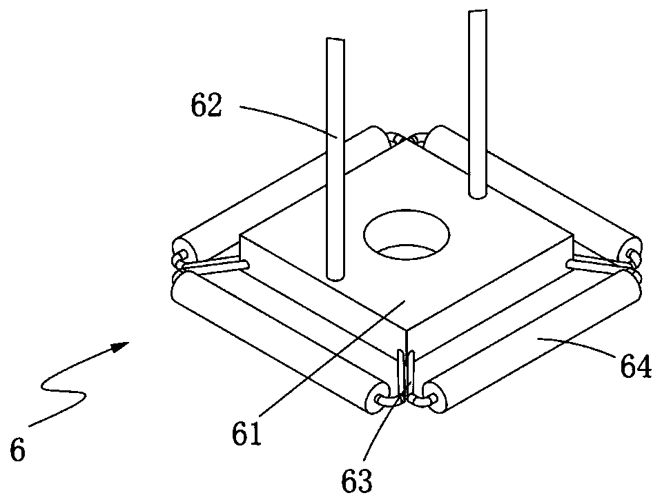 Refractory material processing device