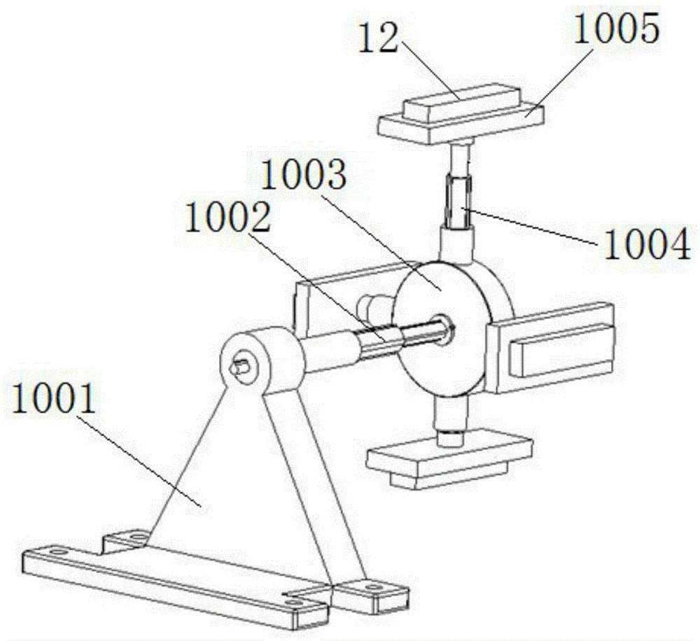 A high-efficiency double-sided reciprocating continuous coating magnetron sputtering roll-to-roll coating machine