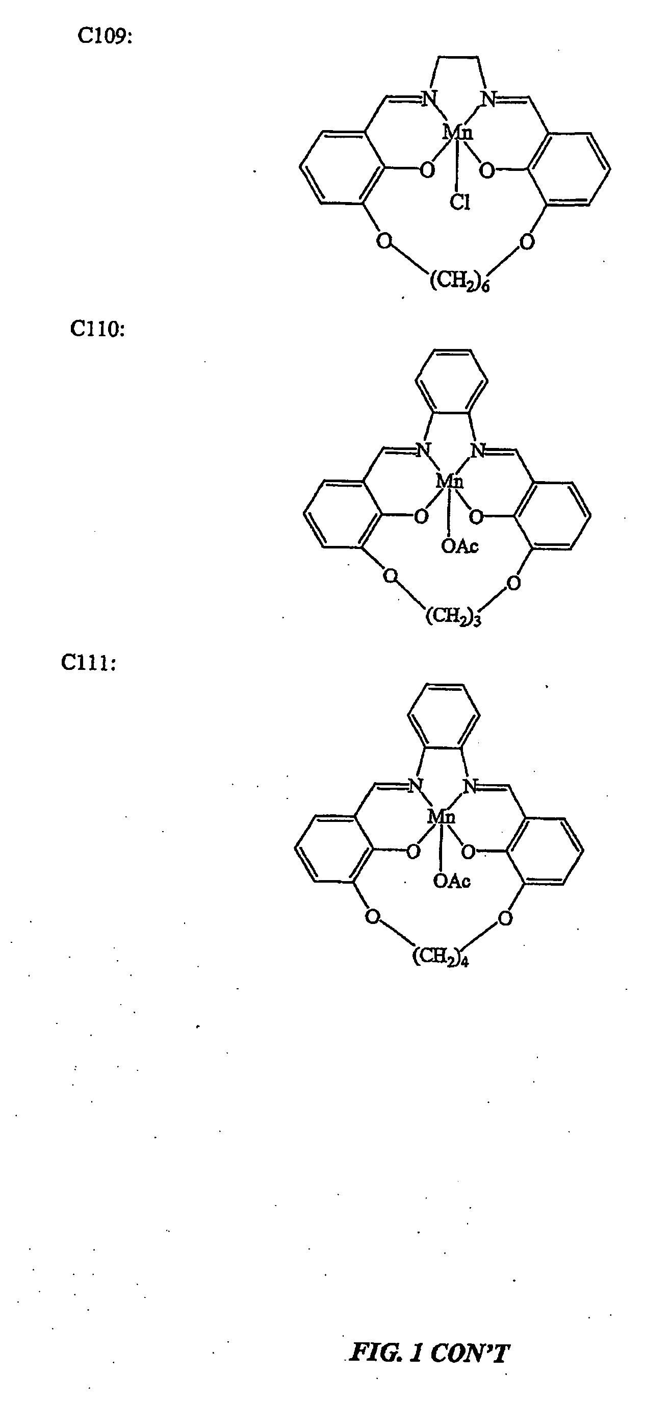 Cyclic salen-metal compounds: reactive oxygen species scavengers useful as antioxidants in the treatment and prevention of diseases