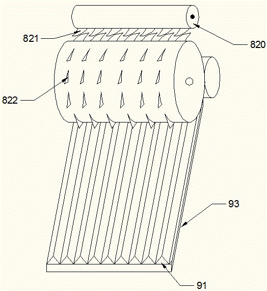 Waste cable disassembling device