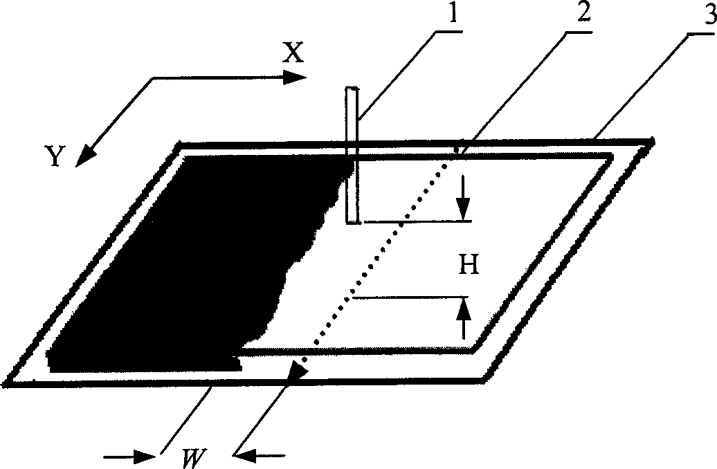 Magnetic material bottom filling method in chip packaging