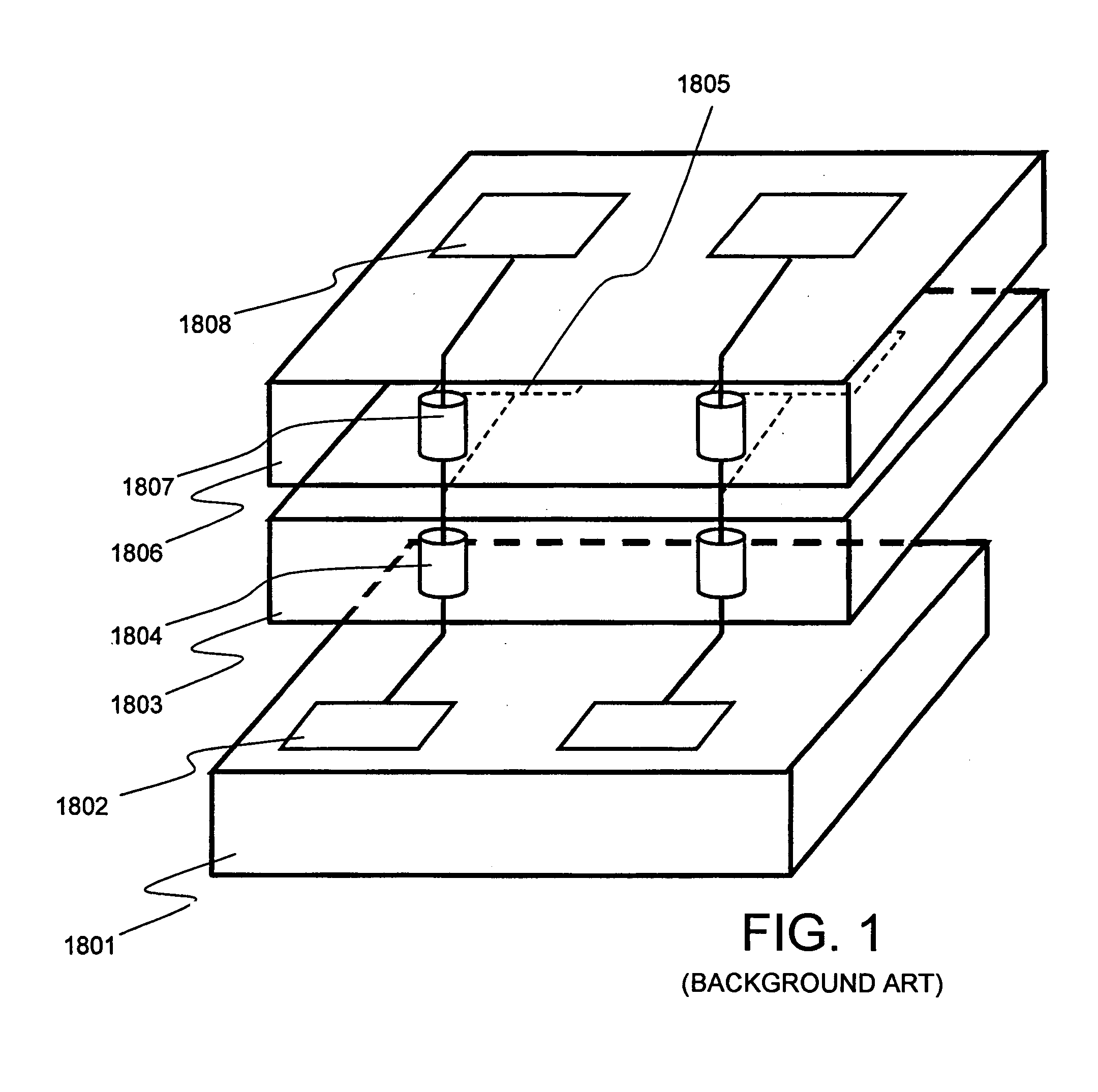 Stacked semiconductor device