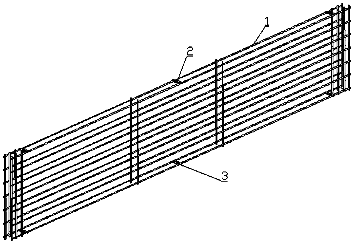 Plate mesh cage and plate mesh cage welding and positioning and transferring devices