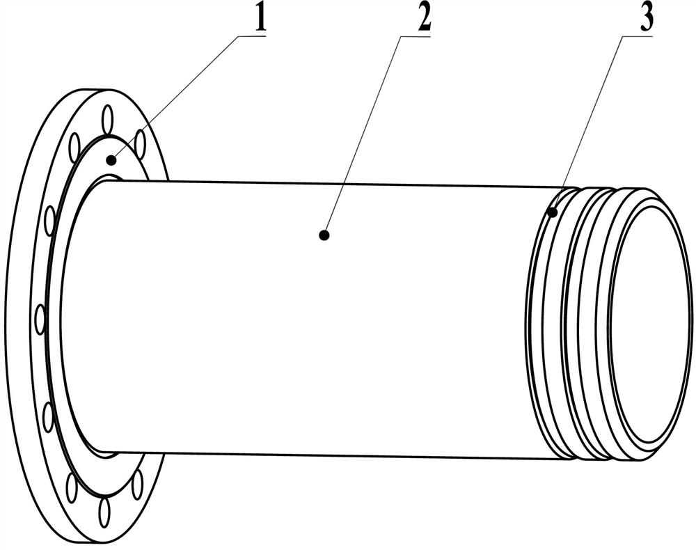 Compact flow guide device and cooling medium storage box