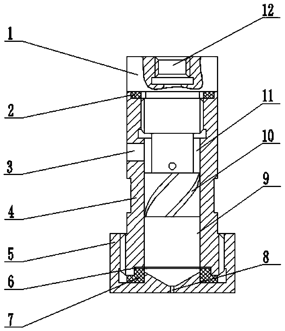 Novel atomizing nozzle based on bubble cutting