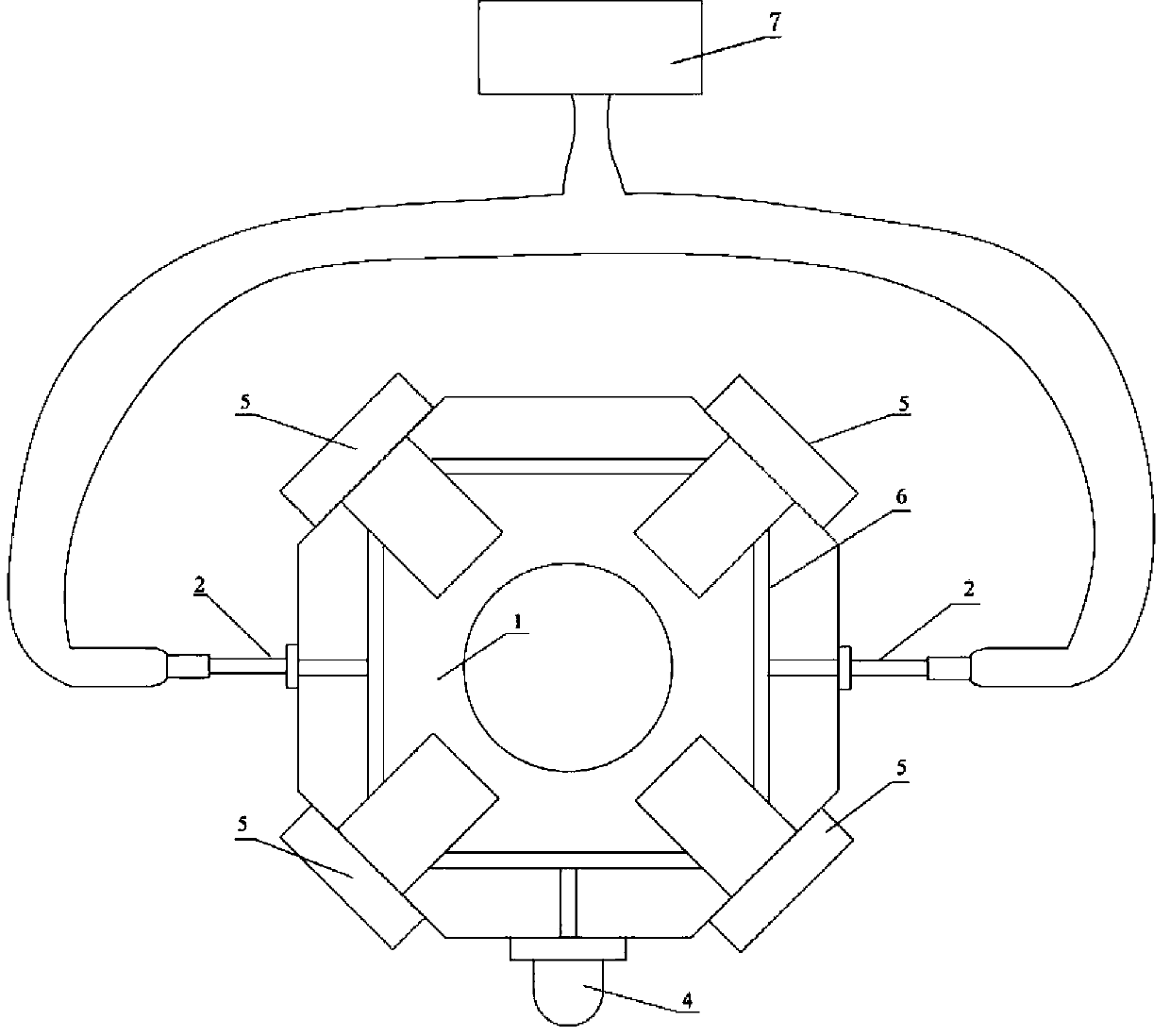 A kind of symmetrical ring laser and its manufacturing method