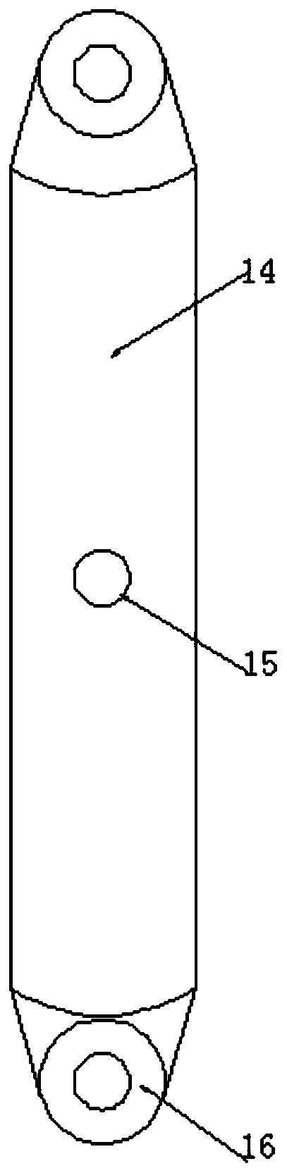 Shield tunnel internal supporting trolley system under small spacing, shallow soil covering and small radius conditions