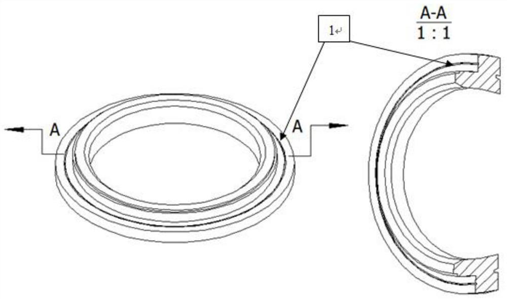 Method of off-line repair and pressure test of 650 relief valve of blast furnace