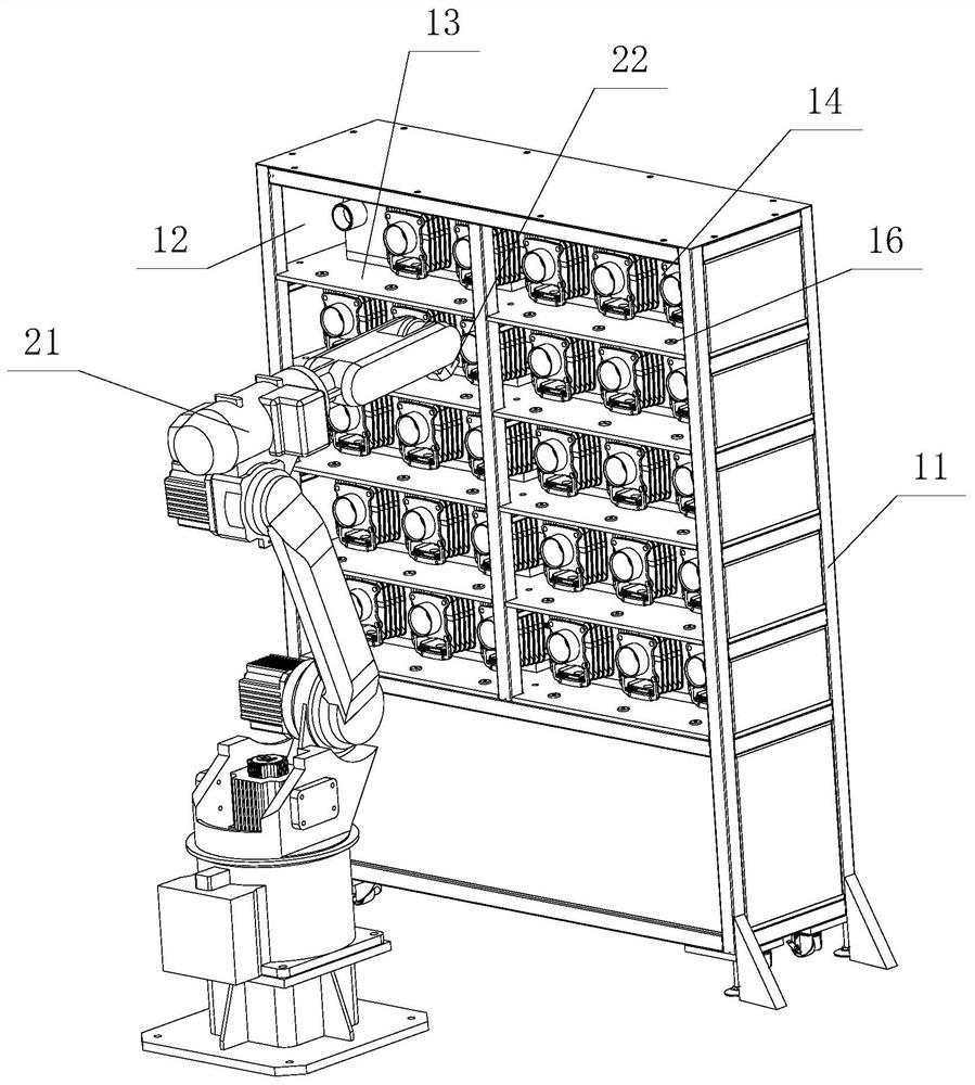 Automatic control system for motorcycle cylinder block production line