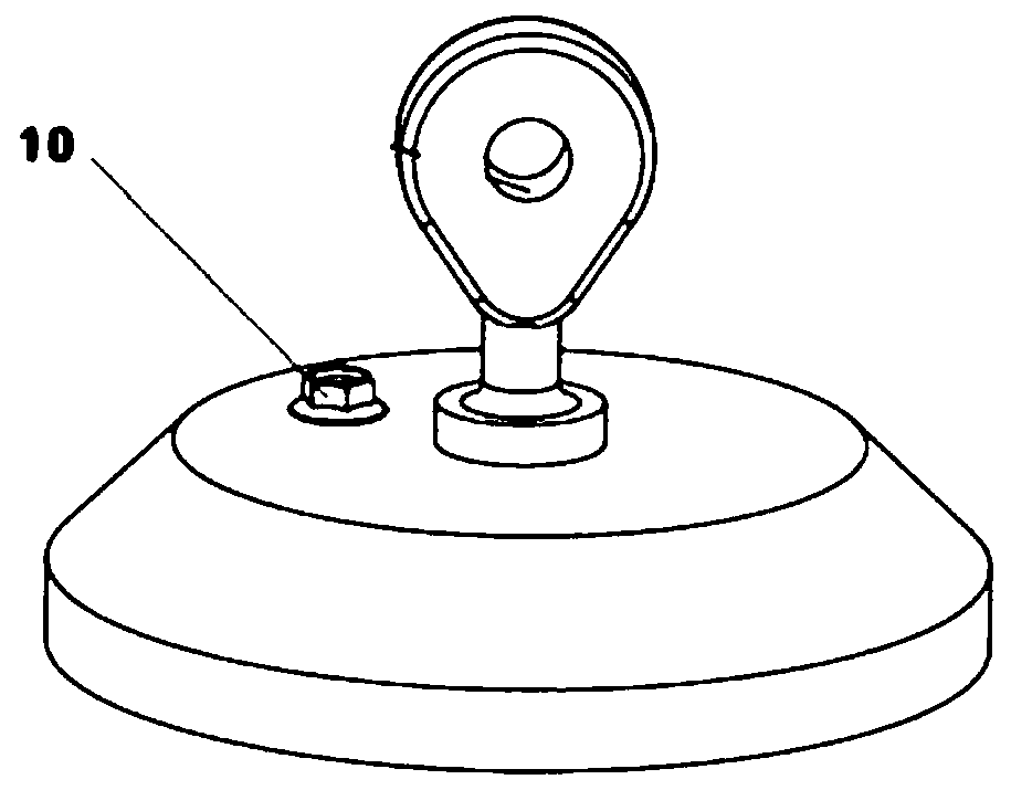 A hydraulic dynamic anti-resonance vibration isolator with adjustable anti-resonance frequency