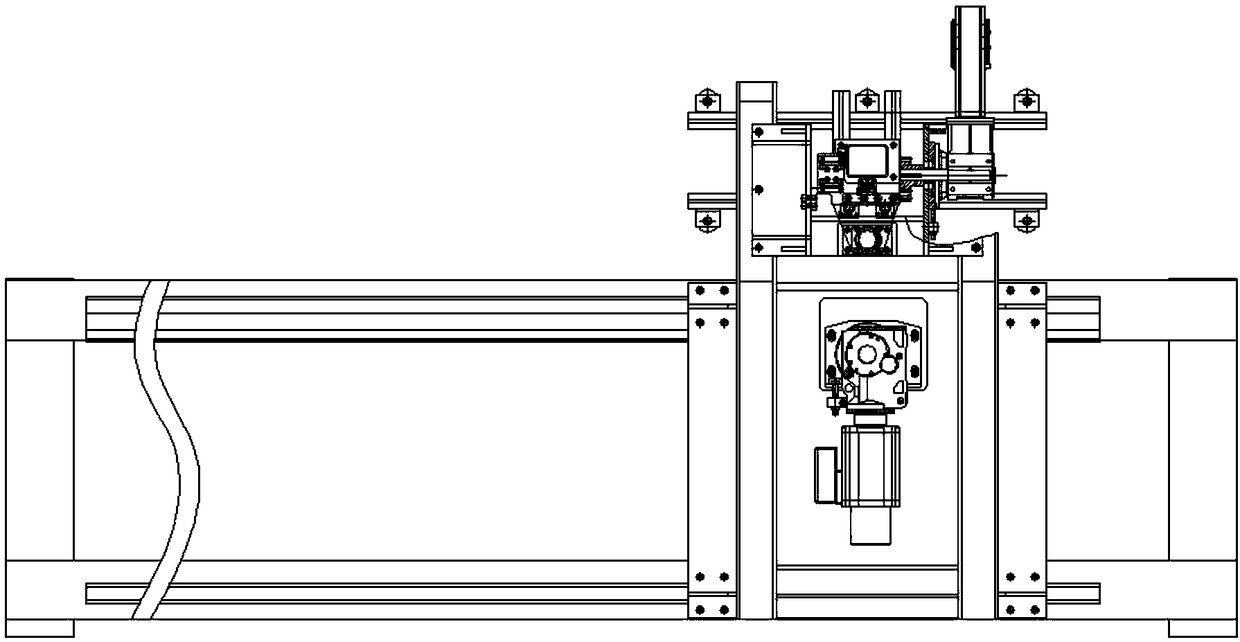 Double speed-up mechanism for mechanical arm lifting