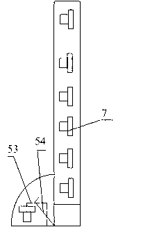 Rubber bottle plug fastening device for medicine bottle