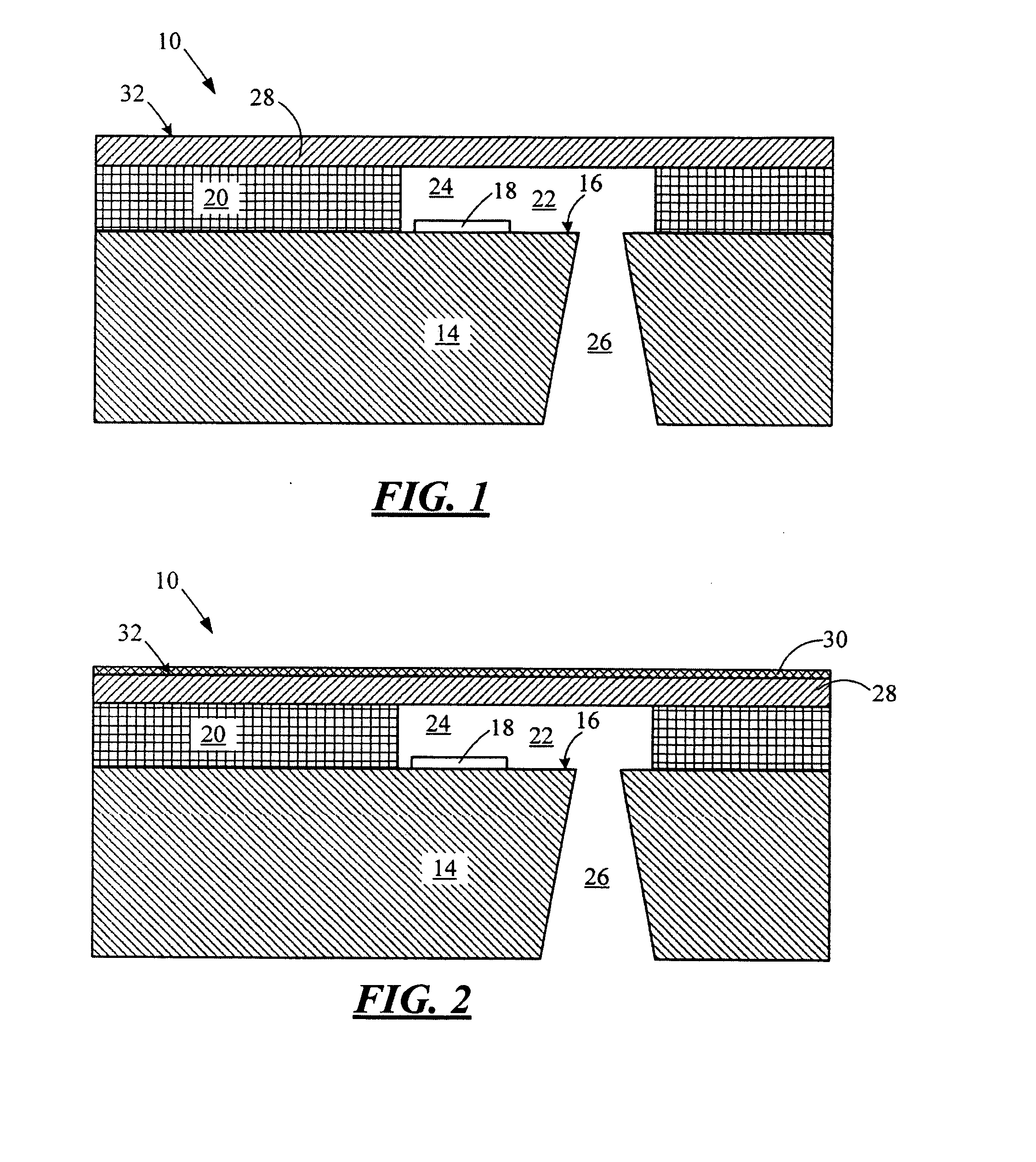 Hydrophobic nozzle plate structures for micro-fluid ejection heads