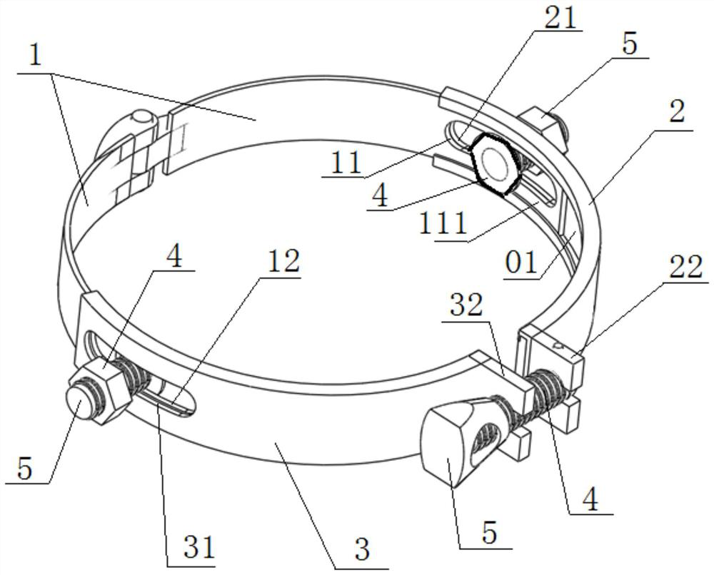 An adjustable cable fixing bracket