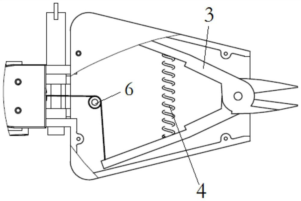 A retractable high-altitude apple picking device