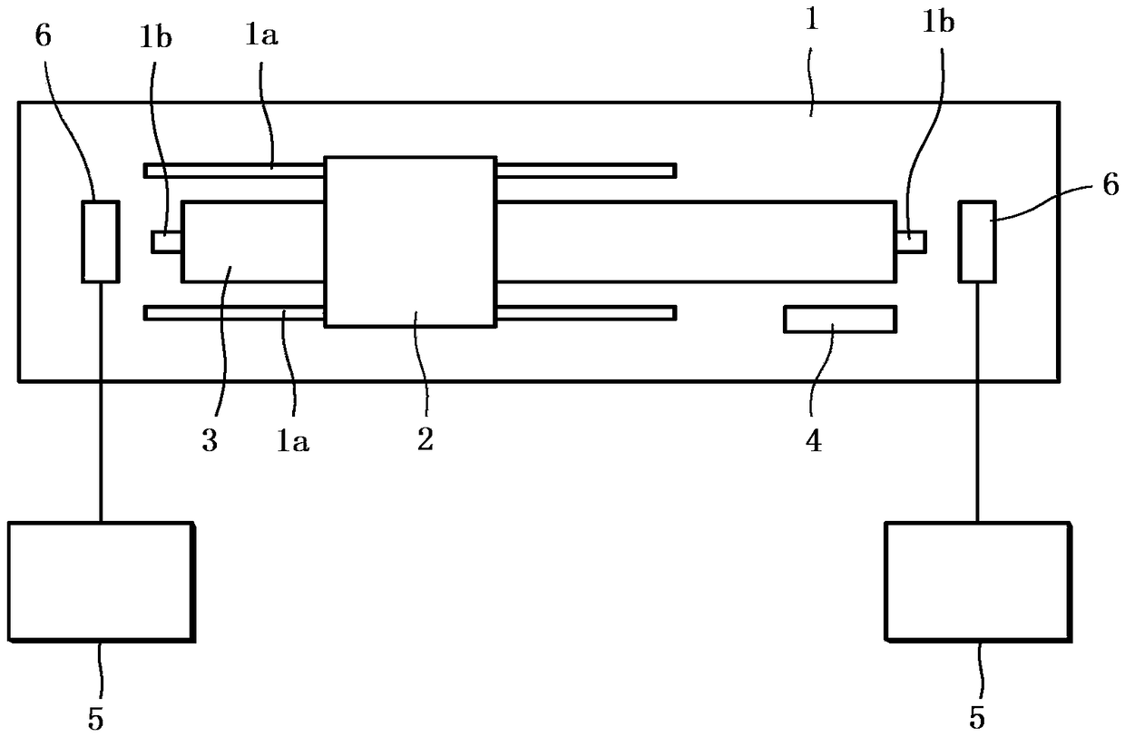 A linear moving system and a laser processing device with the linear moving system