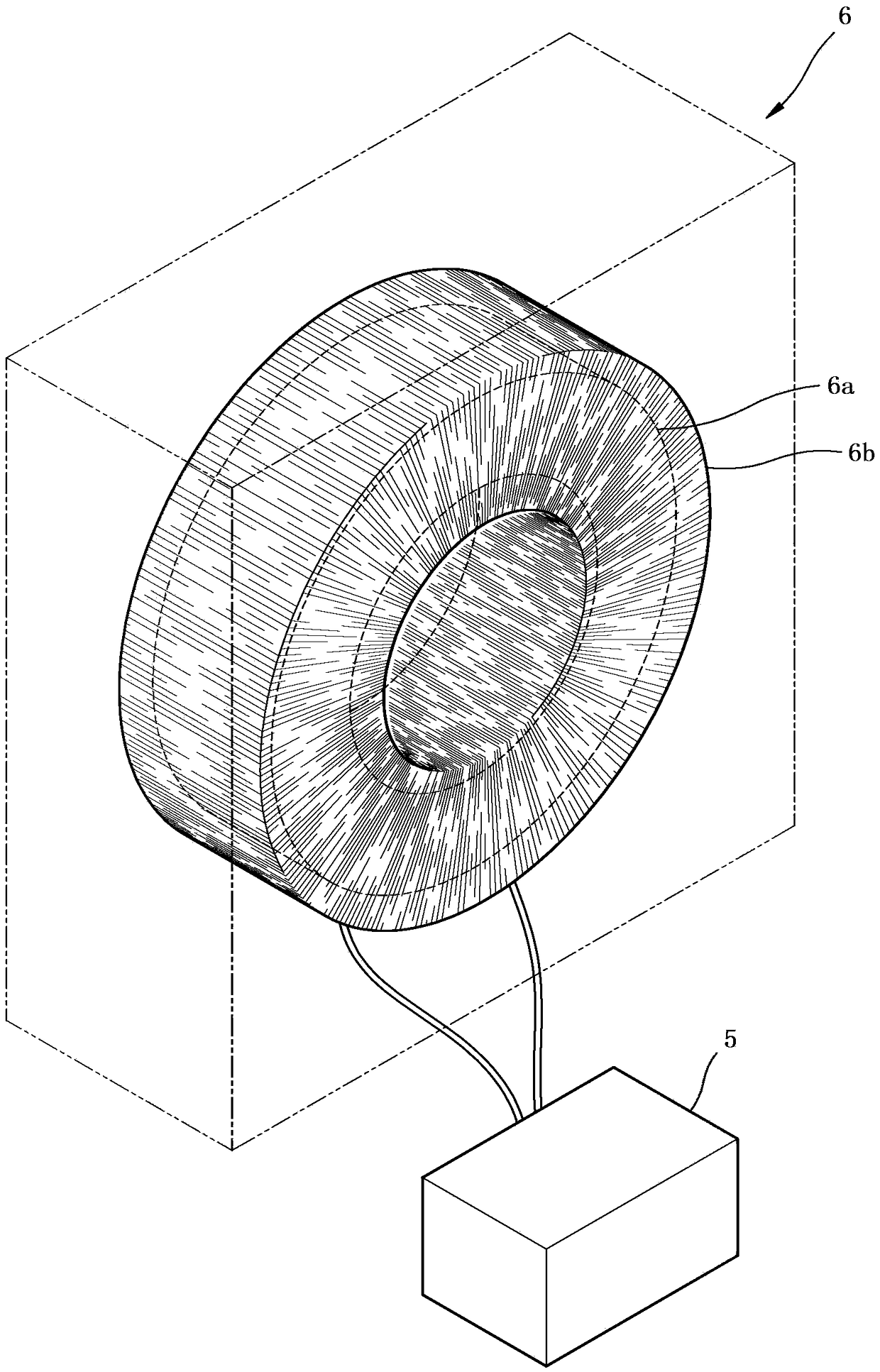 A linear moving system and a laser processing device with the linear moving system