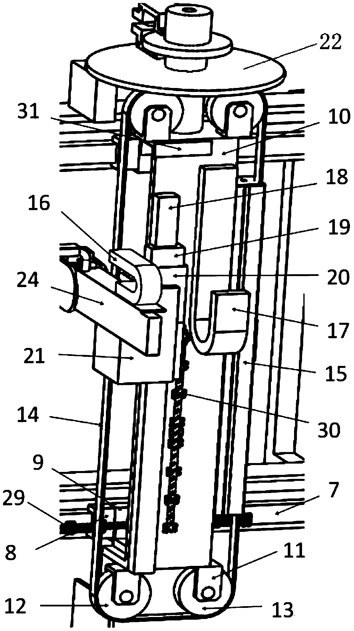 Skin piece perforating device