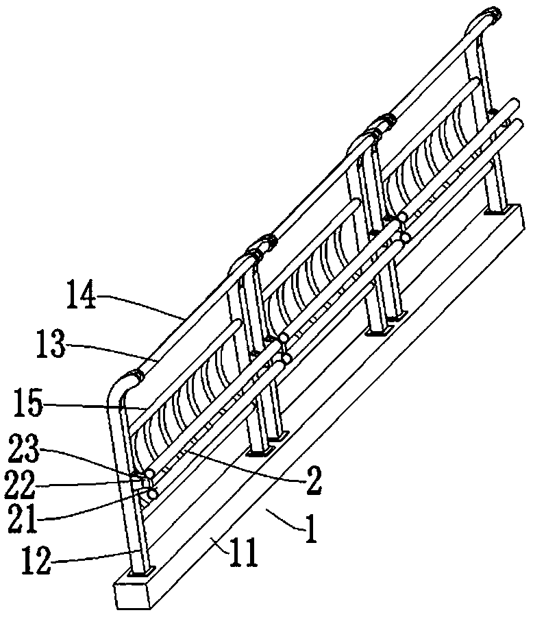 Bridge anti-collision protection device and using method thereof