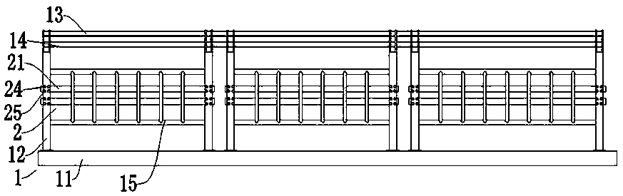 Bridge anti-collision protection device and using method thereof