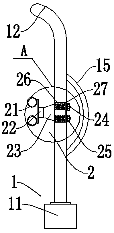 Bridge anti-collision protection device and using method thereof