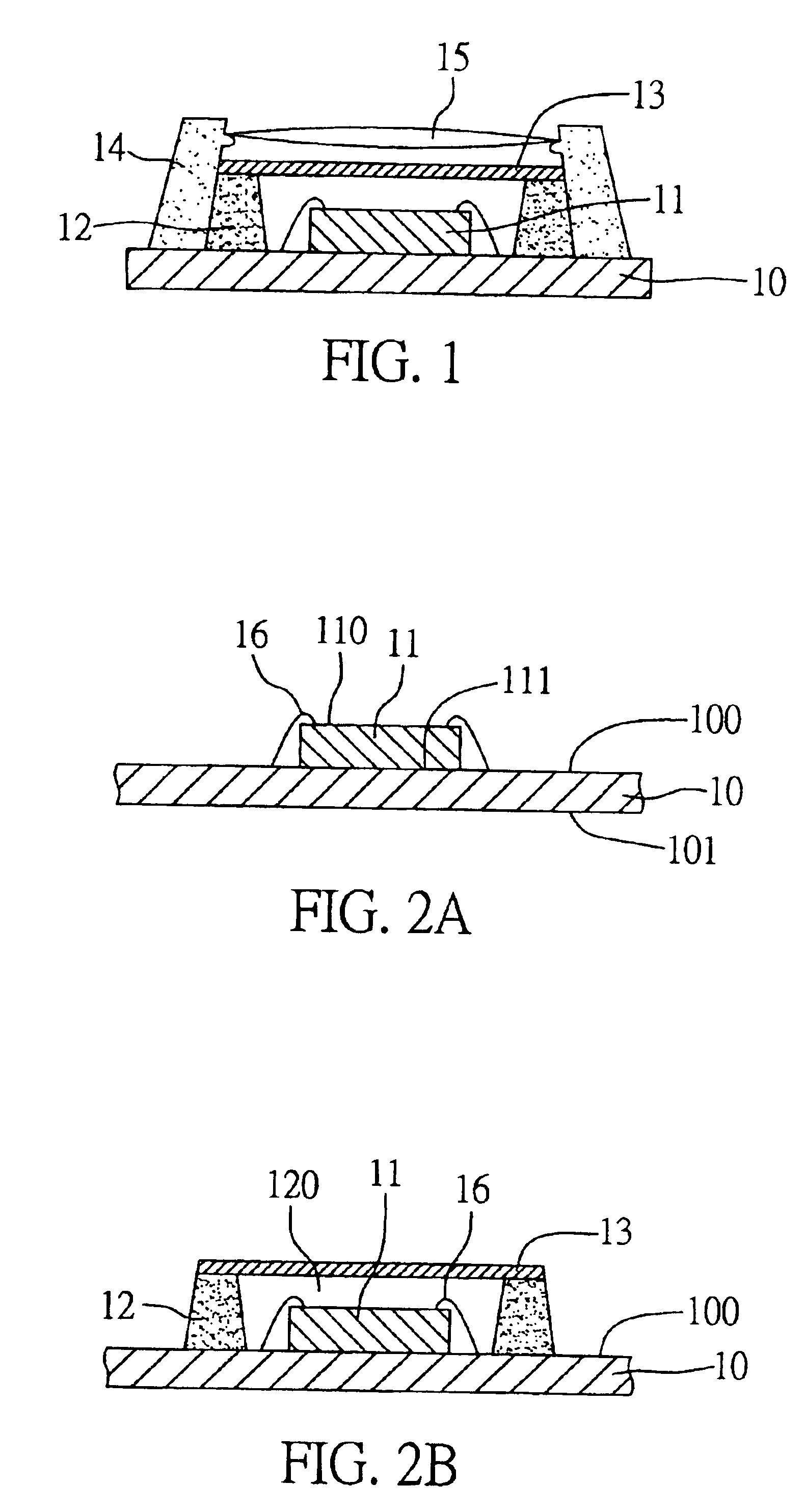 Light sensitive semiconductor package and fabrication method thereof