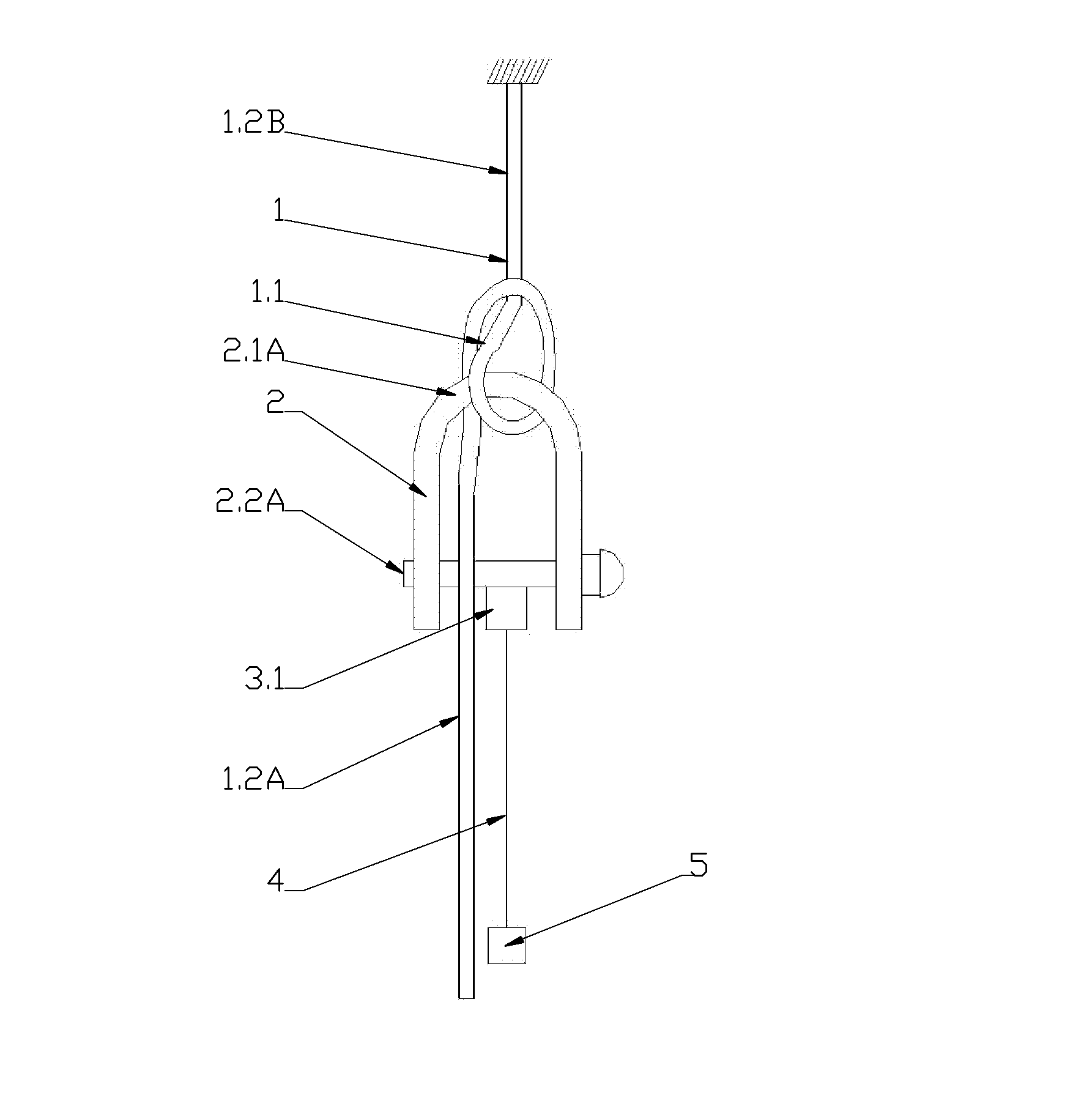 Suspension descending system