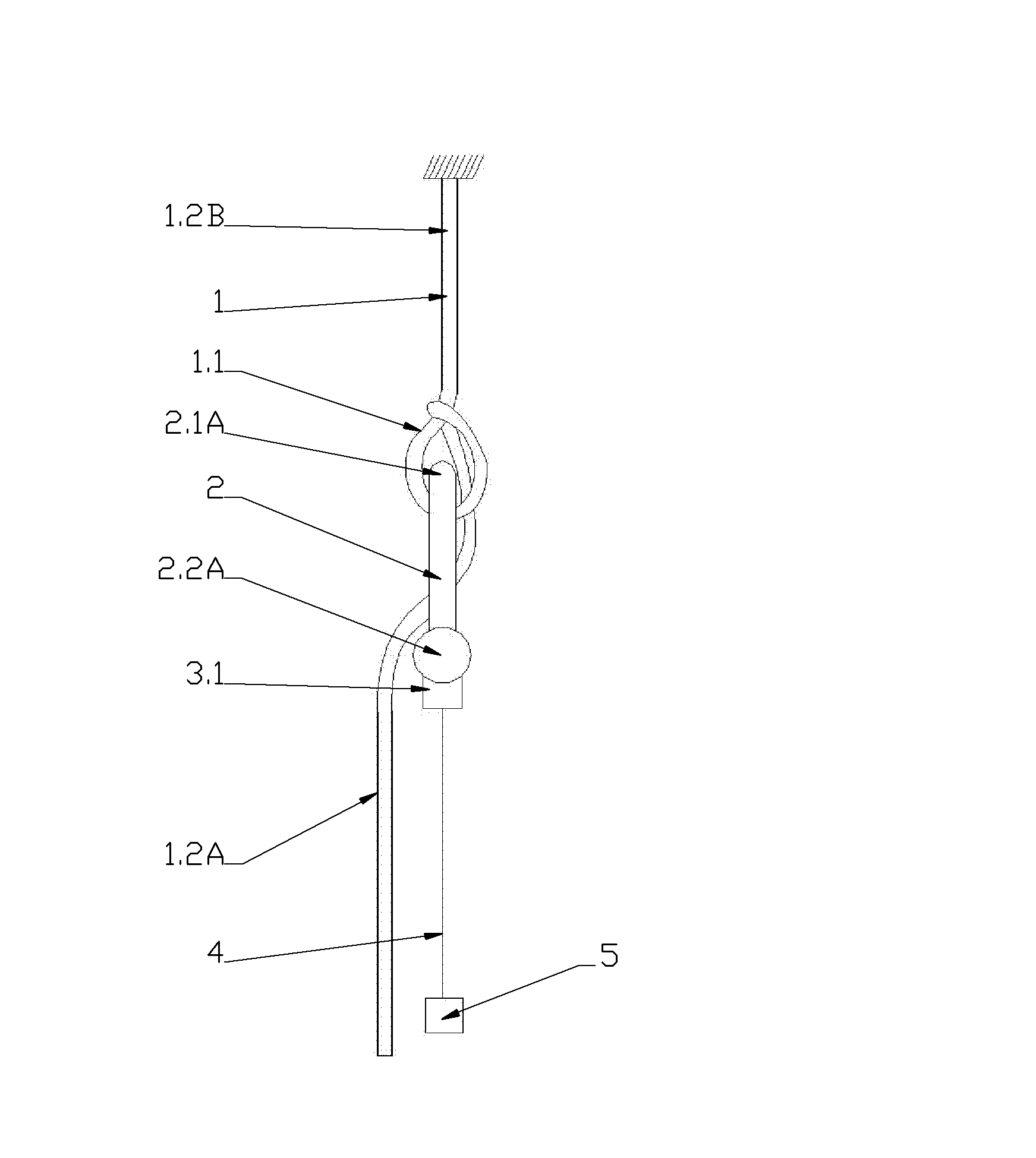 Suspension descending system