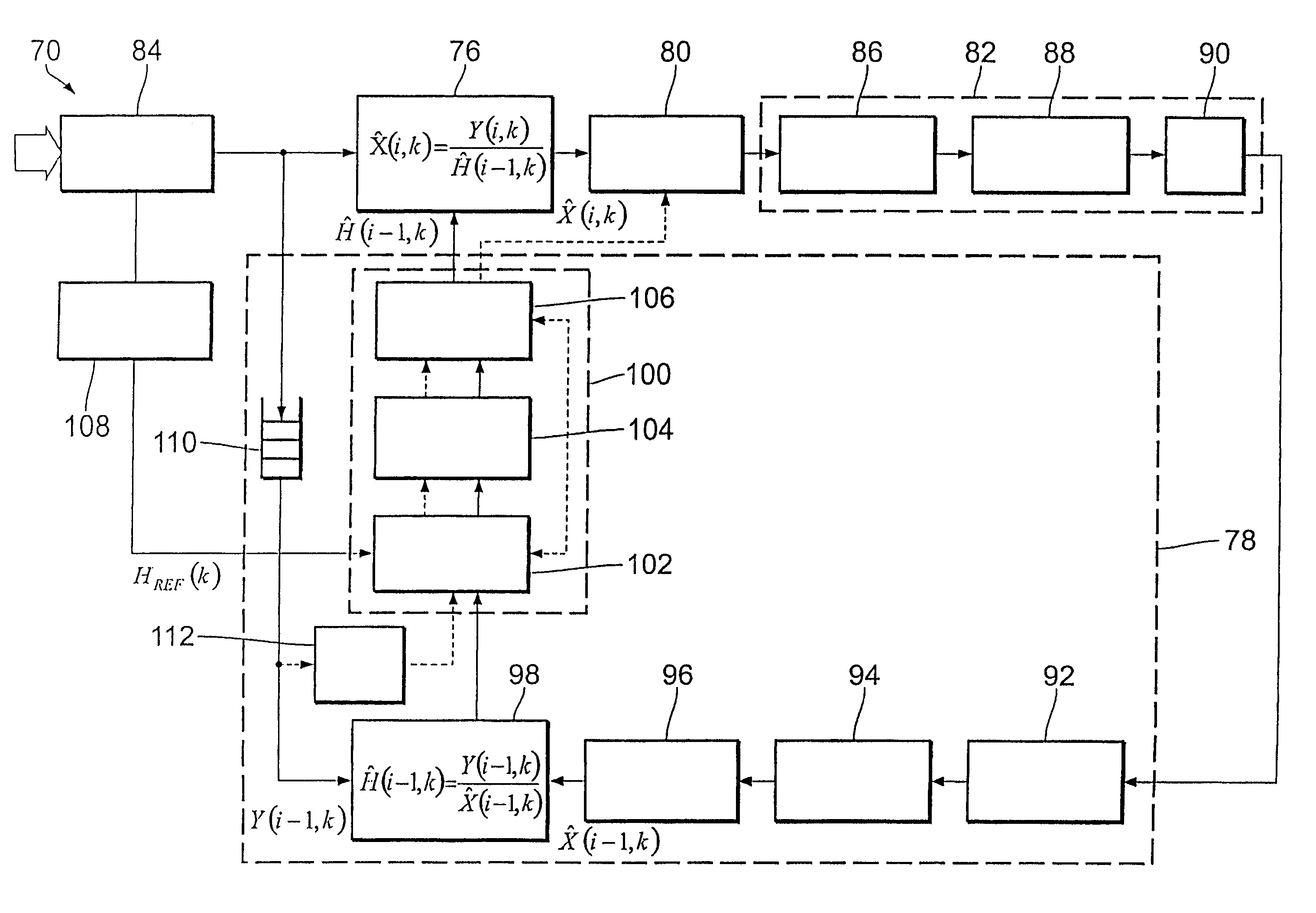 Multiplex signal error correction method and device