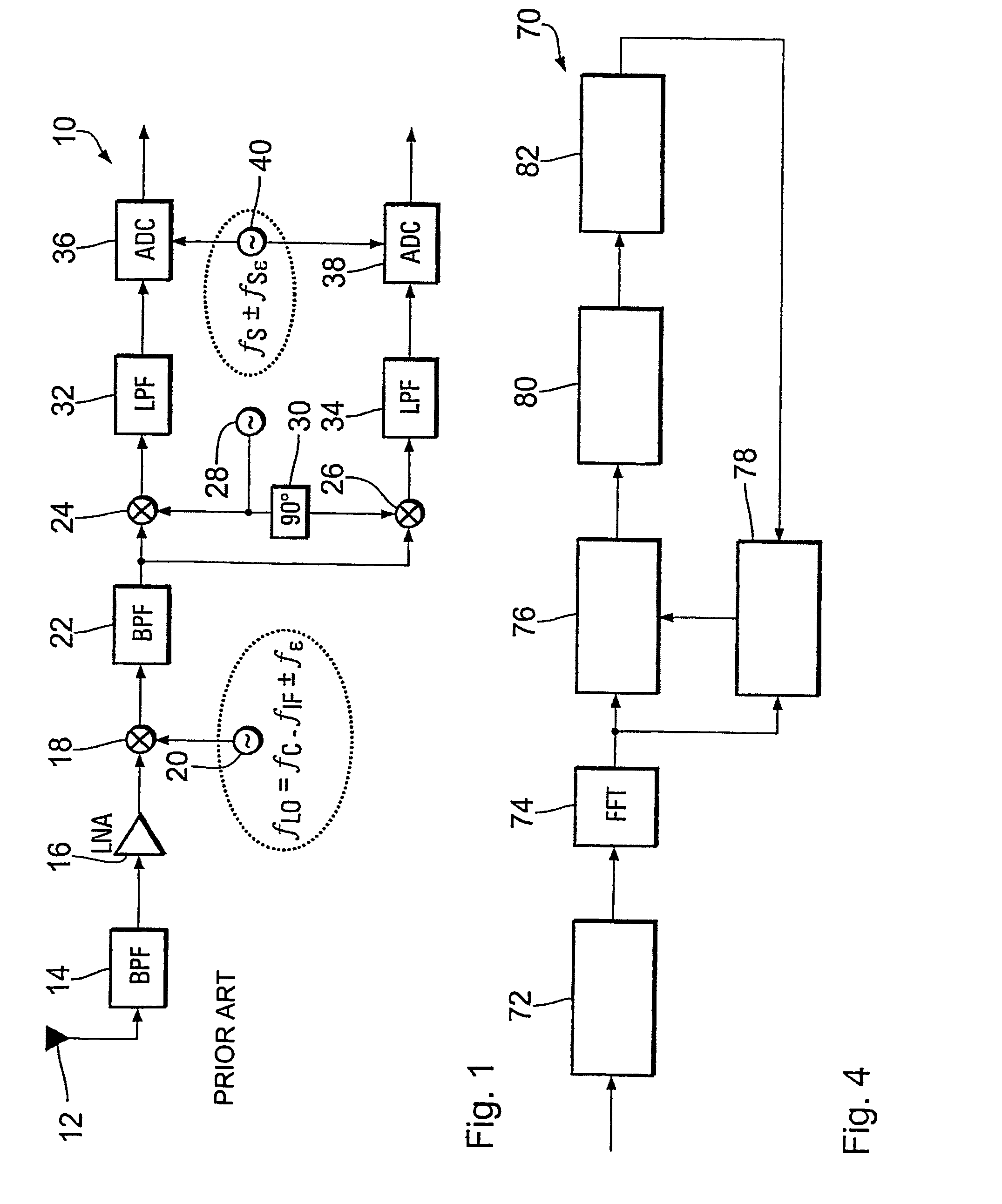 Multiplex signal error correction method and device