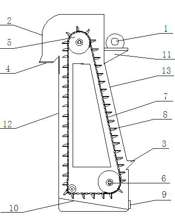 Bucket type elevator