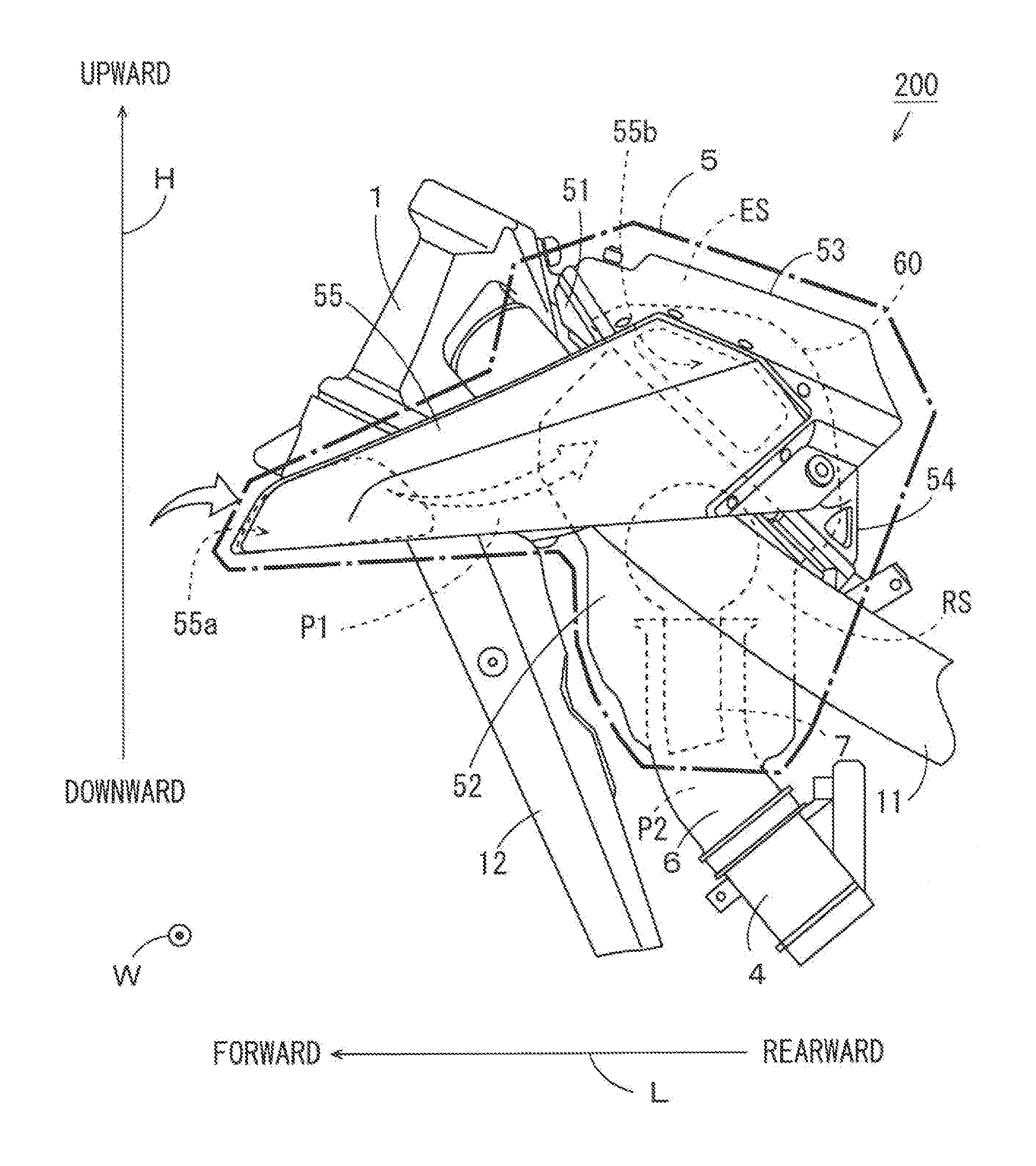 Intake noise reduction device and straddle-type vehicle including the same