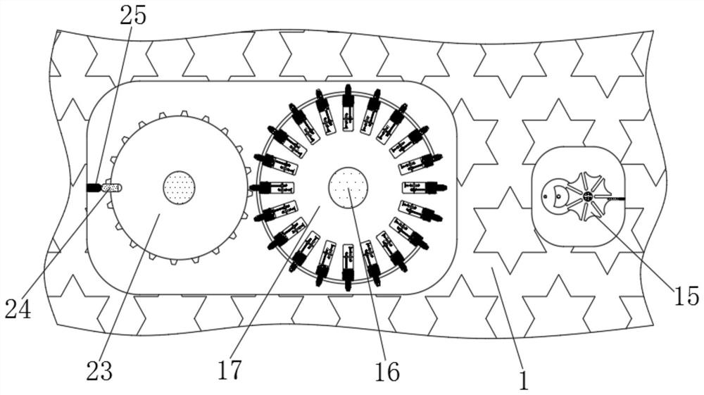 A hardware pipe cutting device based on the principle of light sensing control